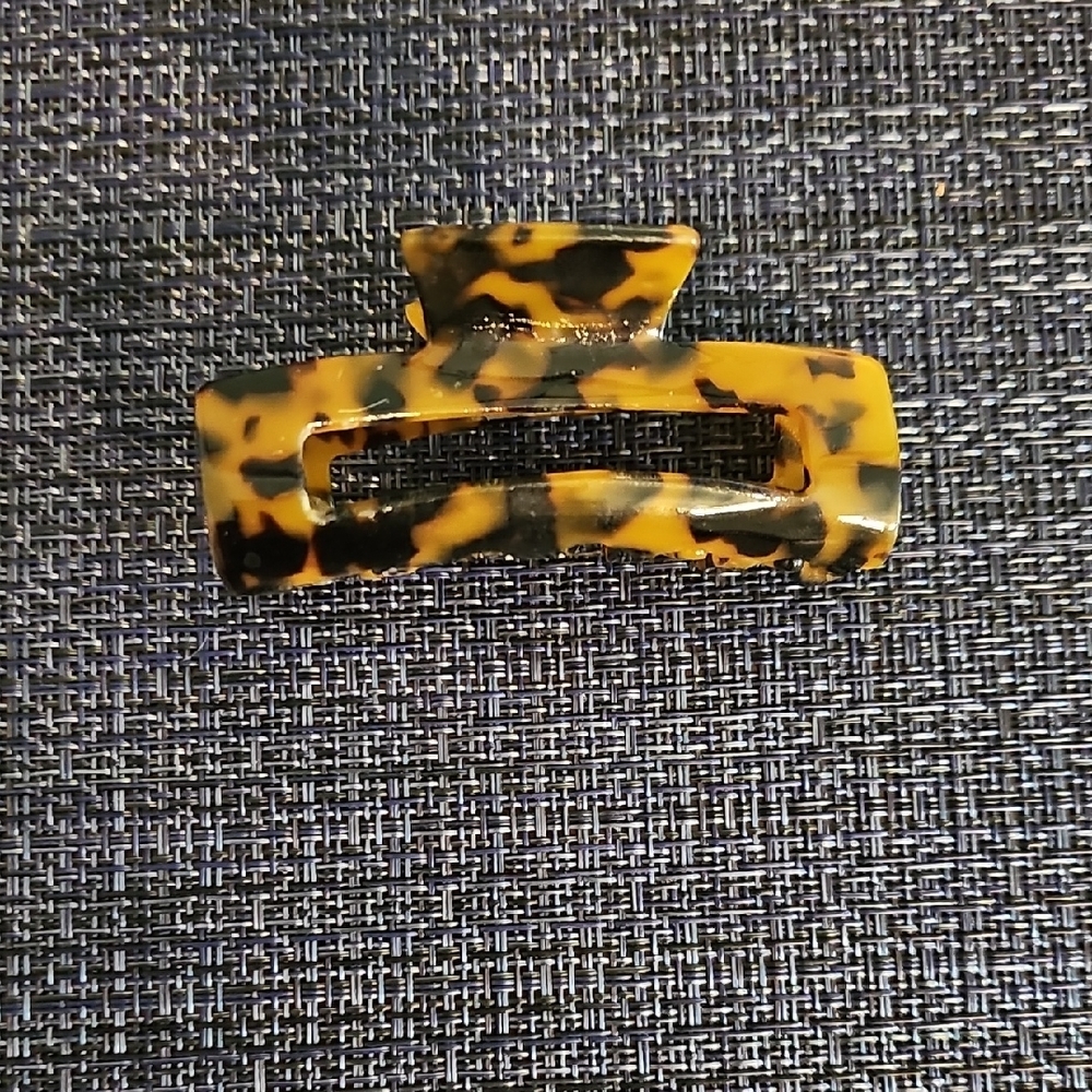 Cheetah Hair Claw Clip
